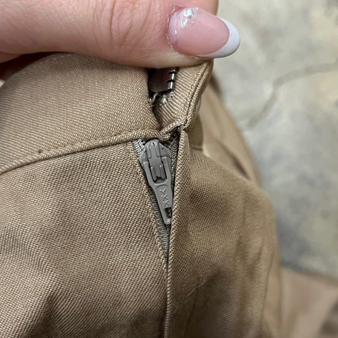 [정품/13] 버버리 베이지 체크 스커트 상품이미지5