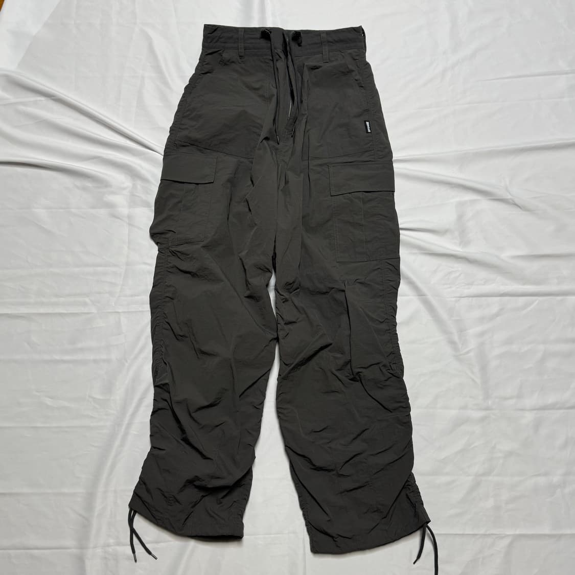 [S] 엑스톤즈 XP127 셔링 카고 팬츠 차콜(CHARCOAL) 상품이미지7