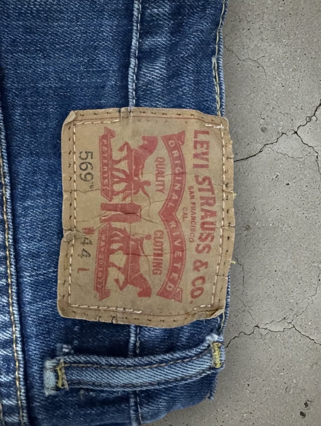 Levi’s 569 숏팬츠 상품이미지3