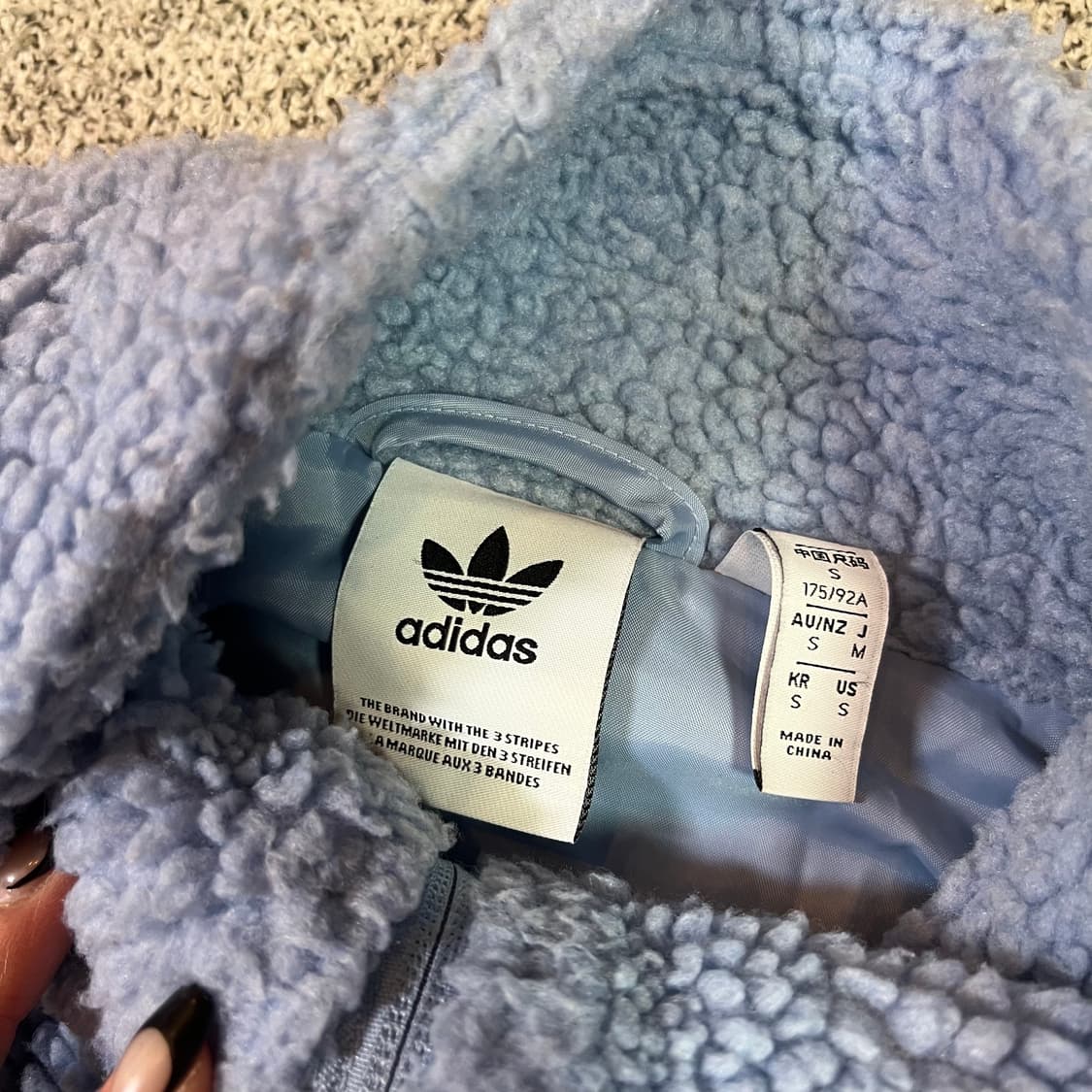 아디다스 빅 파이어버드 플리스 자켓 상품이미지4