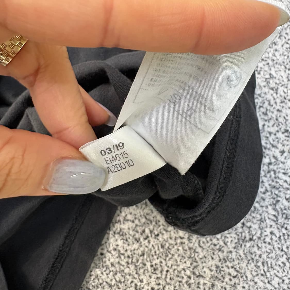 L 아디다스 빅로고 반팔티 0316J 상품이미지5