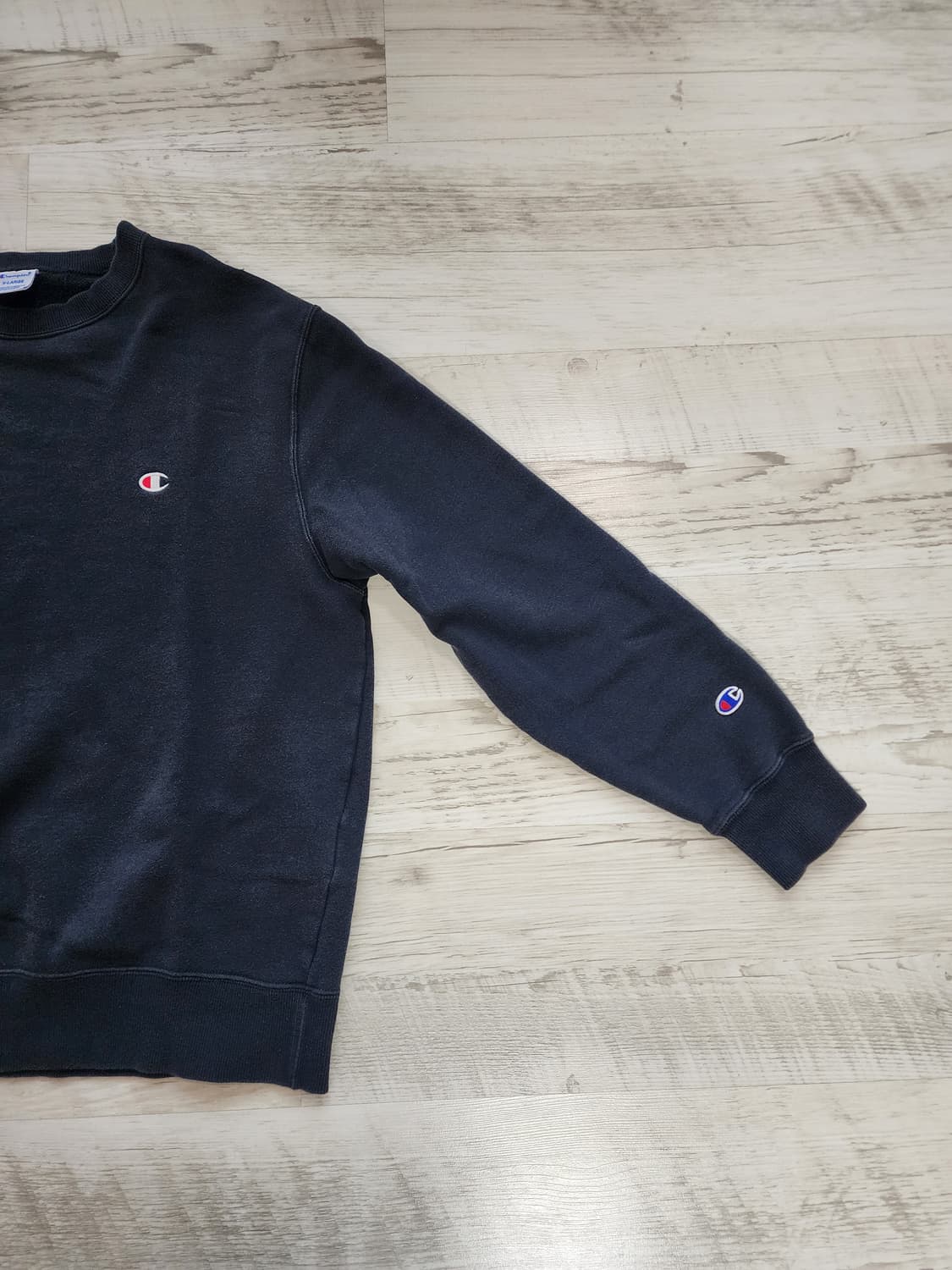 Champion 챔피온 네이비 맨투맨 티셔츠 XL(100~103) 긴팔티 상품이미지3