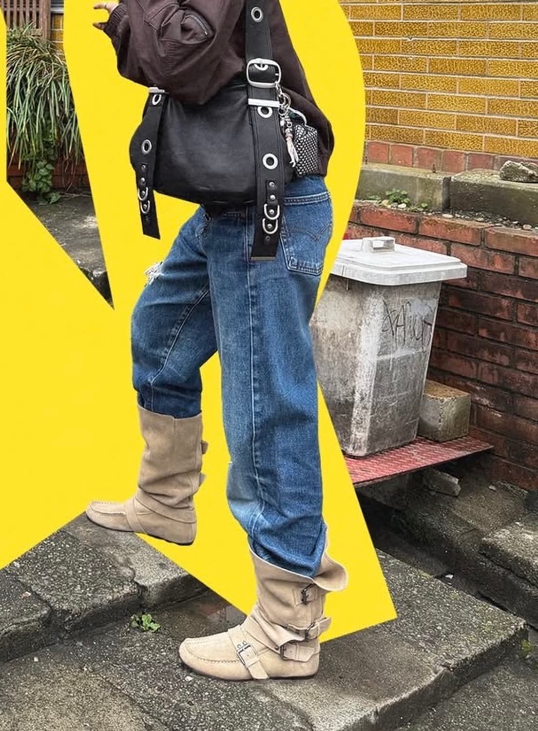 자라 스웨이드 버클 부츠 상품이미지2