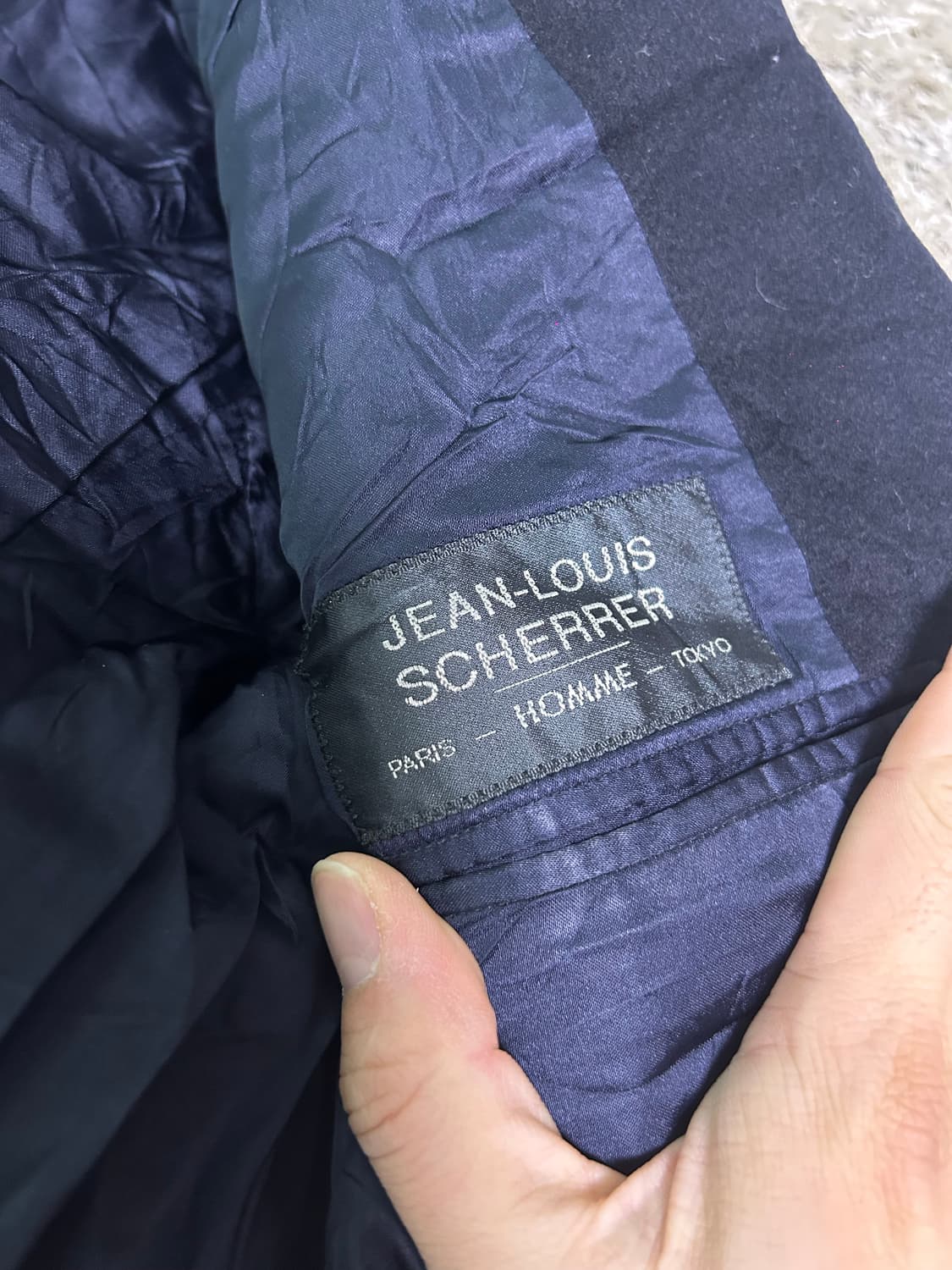 이태리제 캐시미어 100프로코트 사이즈 105 상품이미지3