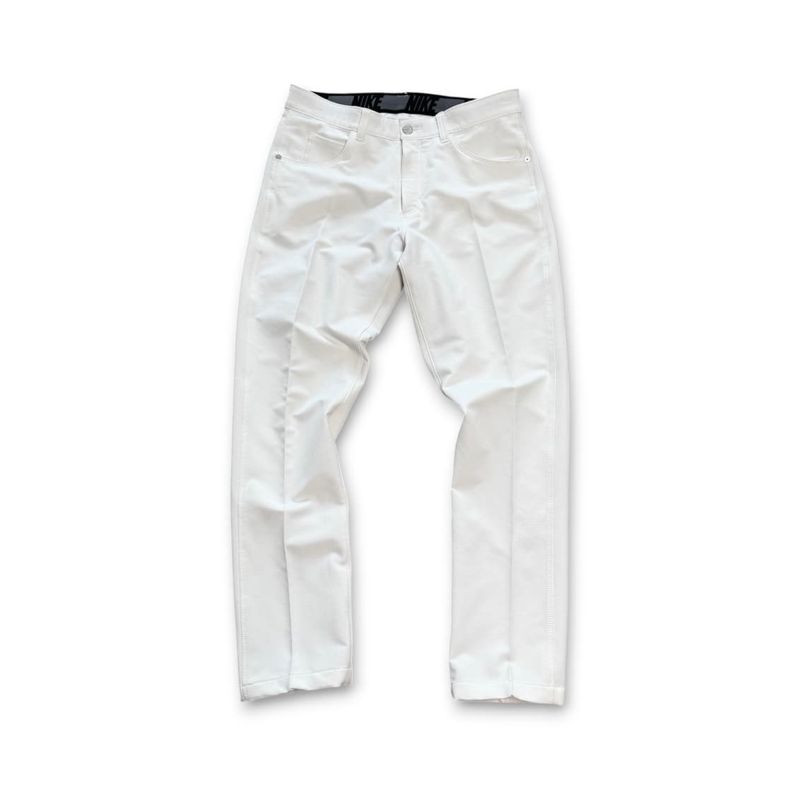 Nike 화이트 컬러 5포켓 스타일 남성용 골프 팬츠 상품이미지1