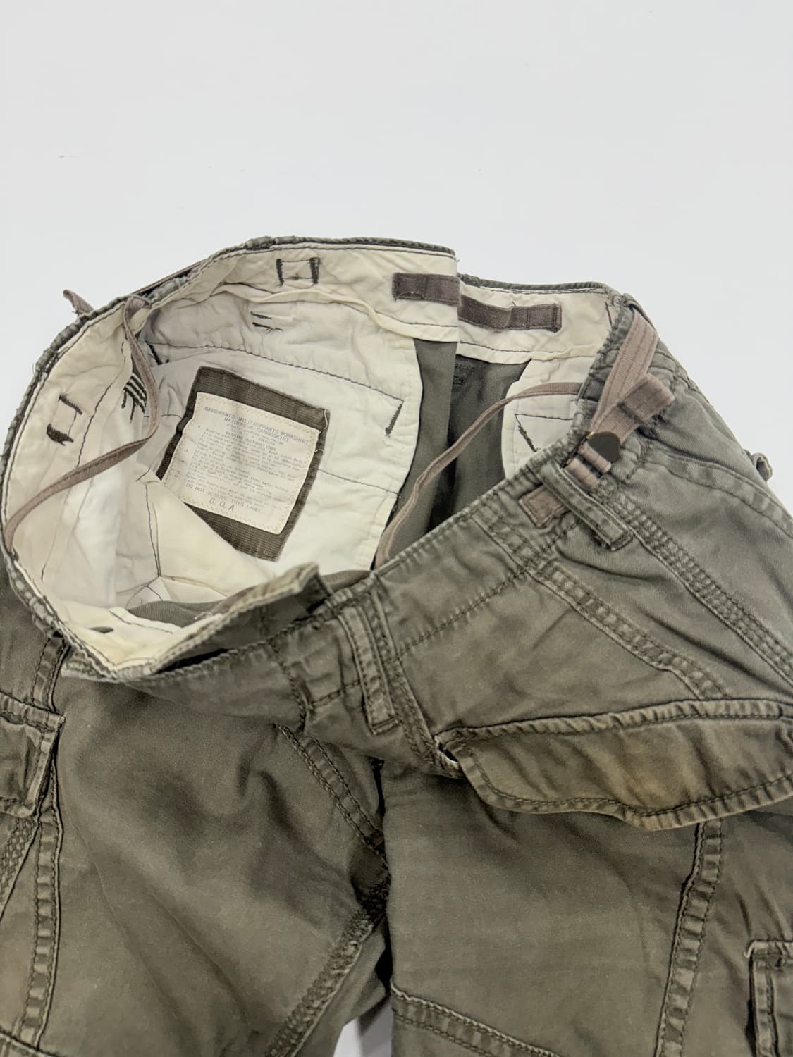 빈티지 밀리터리 카고팬츠 상품이미지4