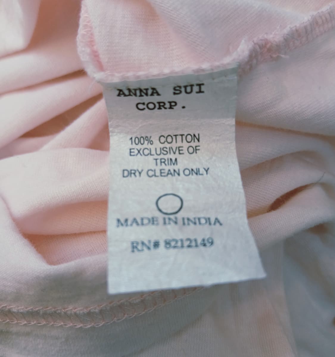  안나 수이(Anna Sui) 아카이브 나비 쉬폰 비즈 탑 상품이미지6