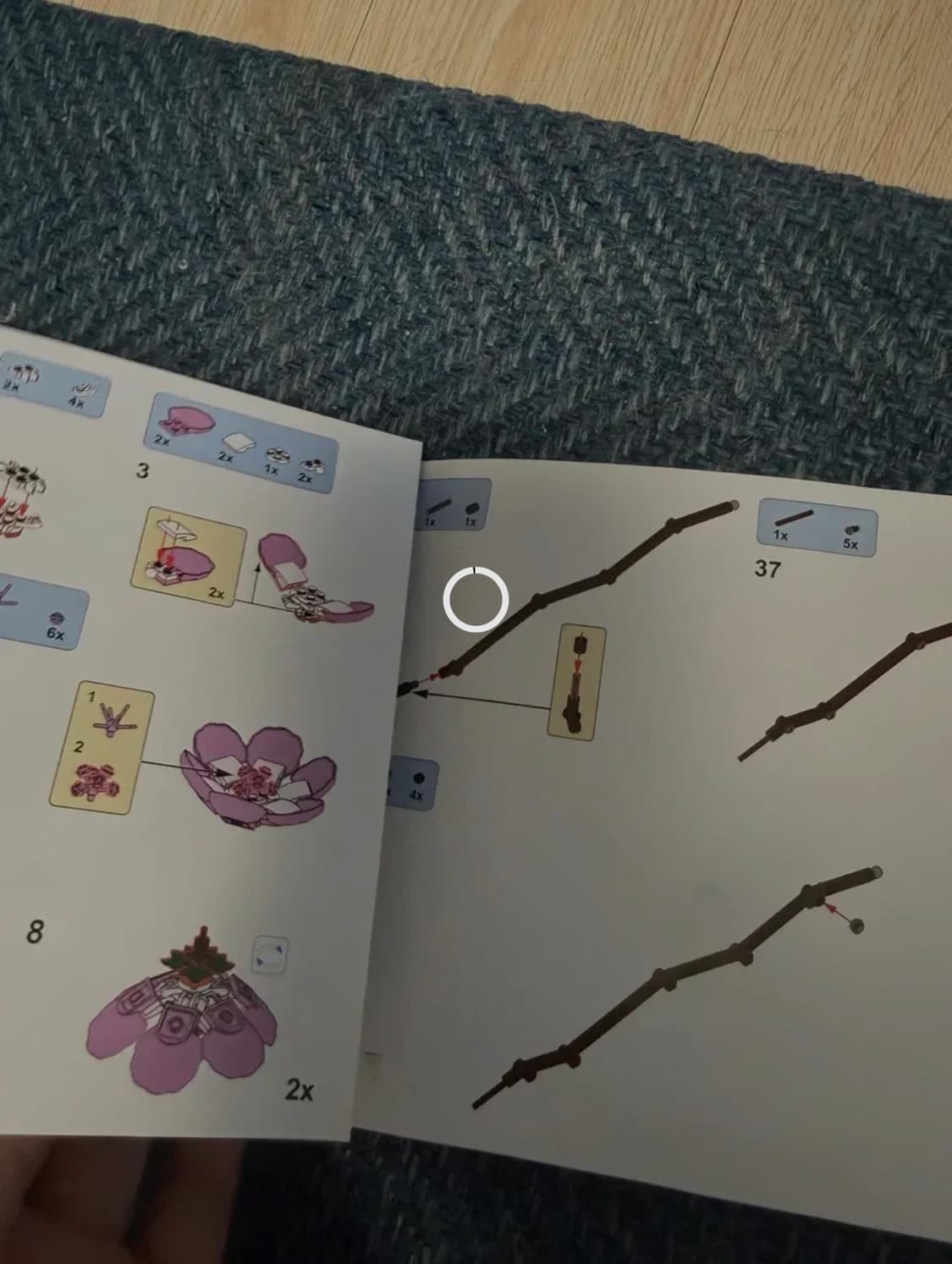 호환)레고 베스파스쿠터 매화꽃 일괄판매 상품이미지5