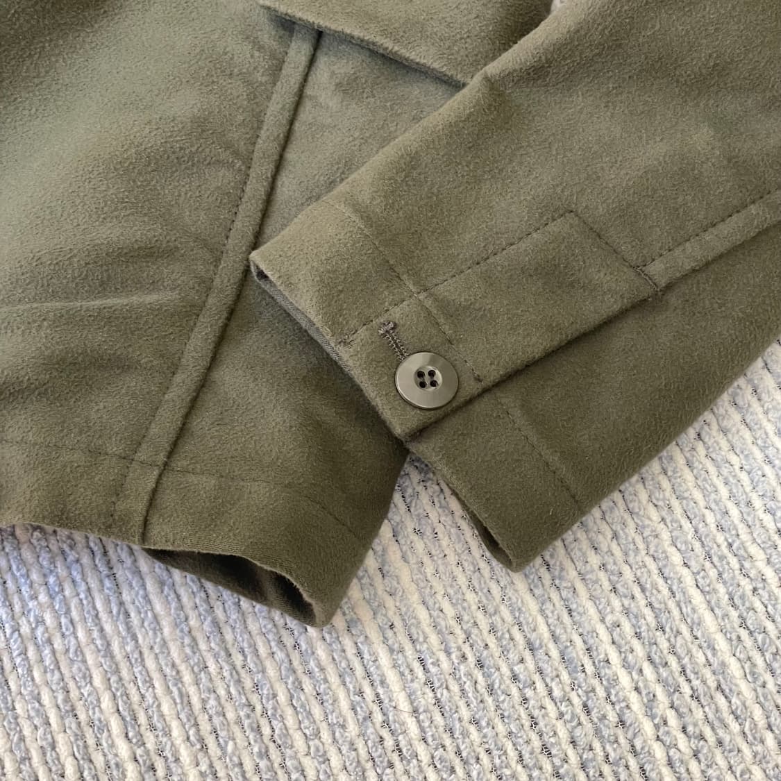 Kempel 켐펠 몰스킨 더블브레스티드 하프코트 상품이미지6