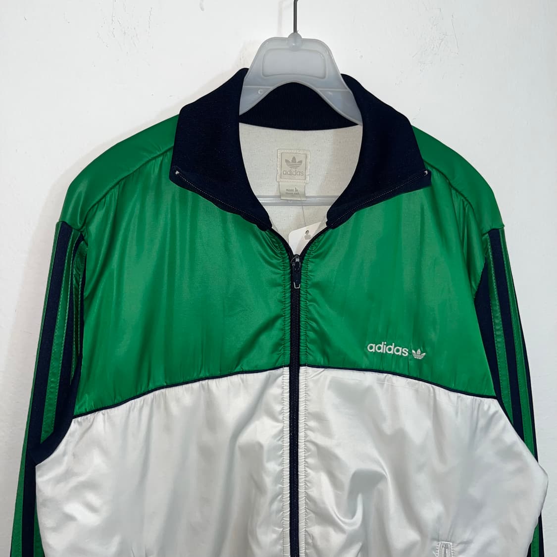 Adidas Green Colorblock Track Jacket 상품이미지4