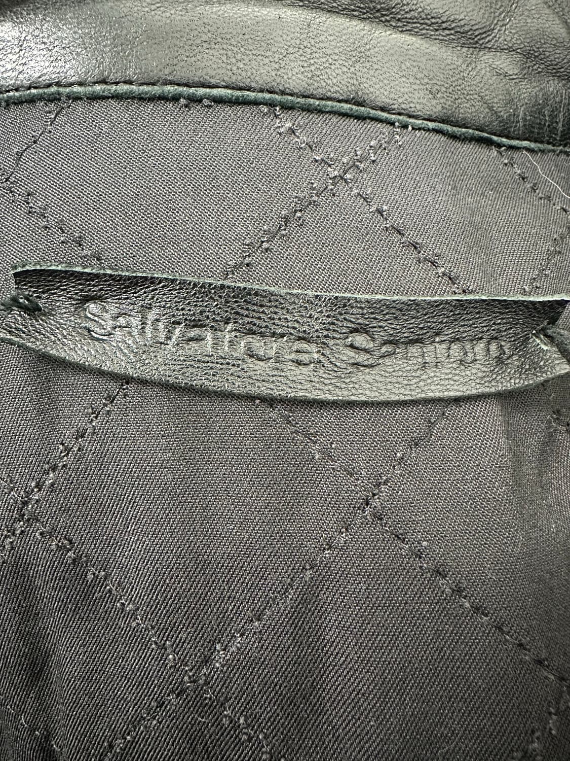 Salvatore Santoro 레더 라이더 자켓 상품이미지8