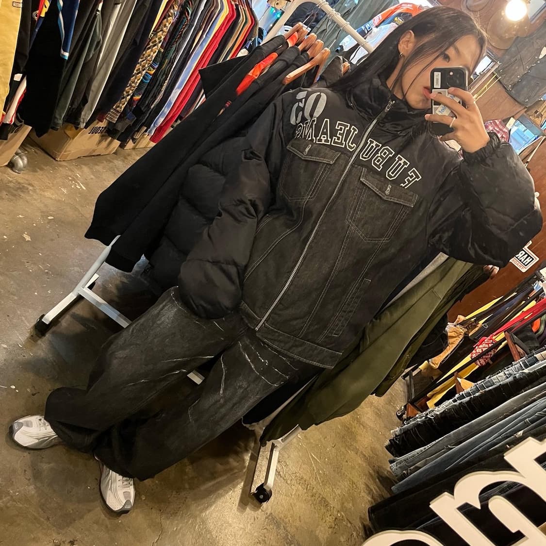 FUBU logo padded jacket 상품이미지9
