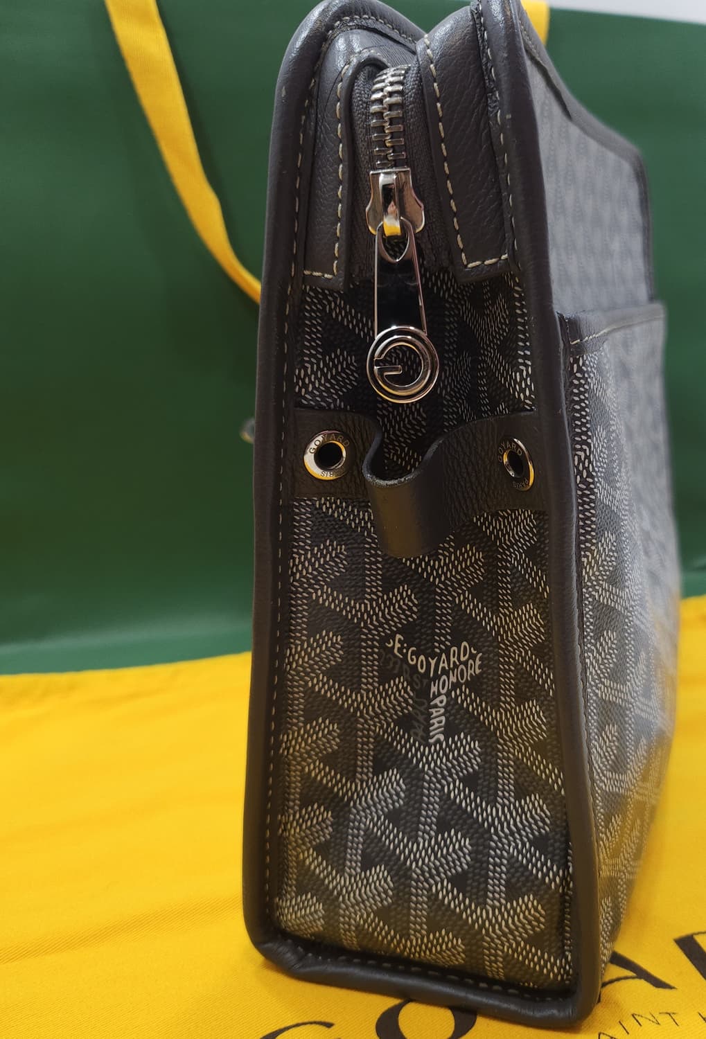 [풀구성] 고야드 쥬방스 클러치 GM 그레이 상품이미지5