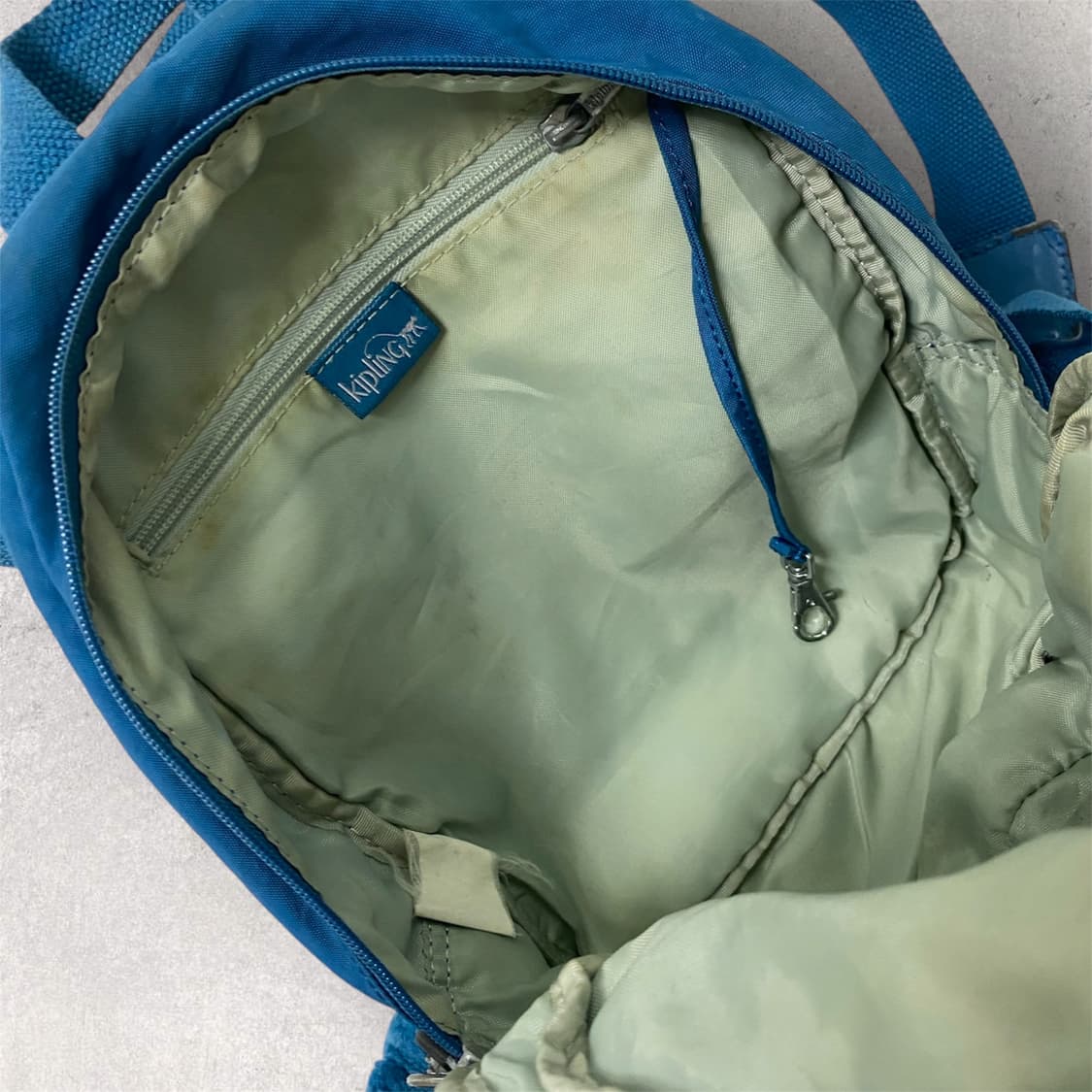 키플링 블루 옐로우 미니 백팩 (B301) 상품이미지5
