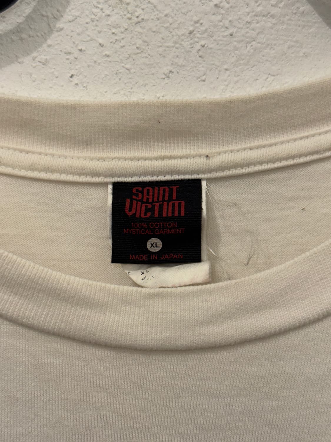 세인트 마이클 x 프리덤 숏슬리브 티셔츠 화이트 - 24SS 상품이미지2