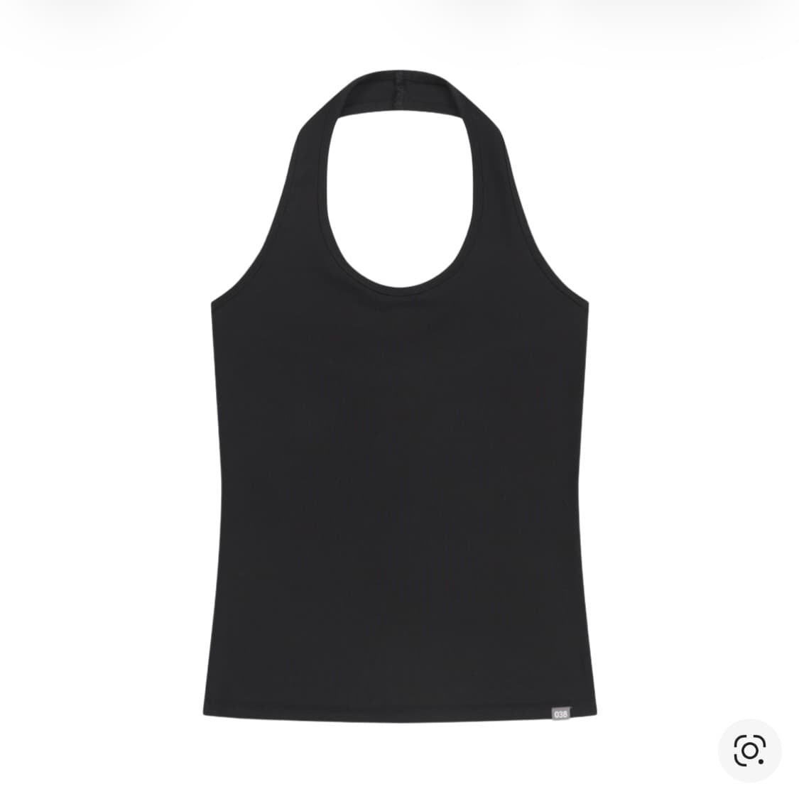 코이세이오 038 홀터 넥 슬리브리스 블랙 상품이미지1