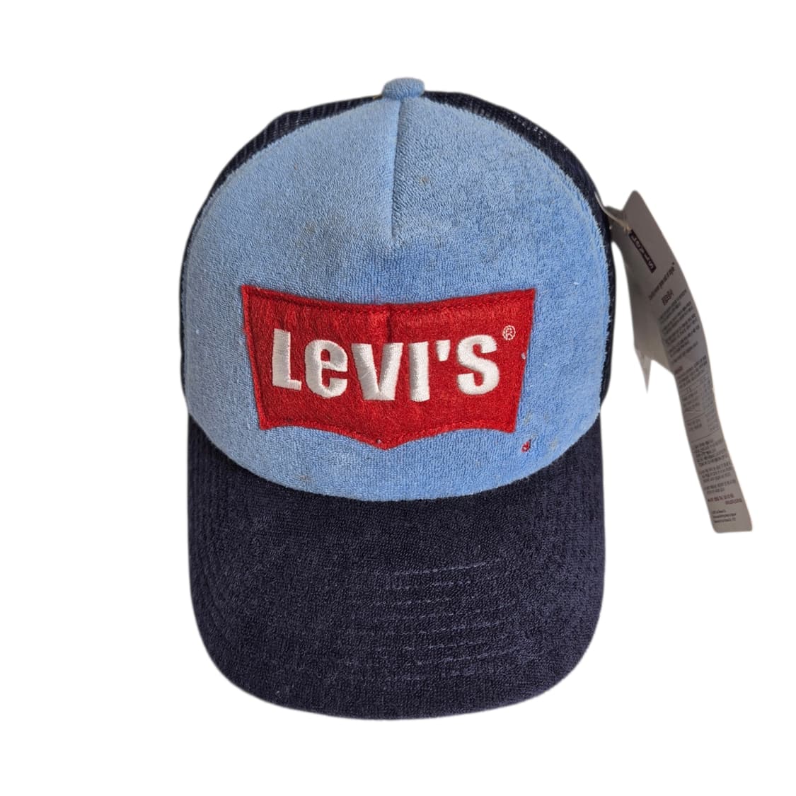 Levi's) 데드스탁 리바이스 배트윙 로고 트러커햇 블루/네이비 상품이미지1