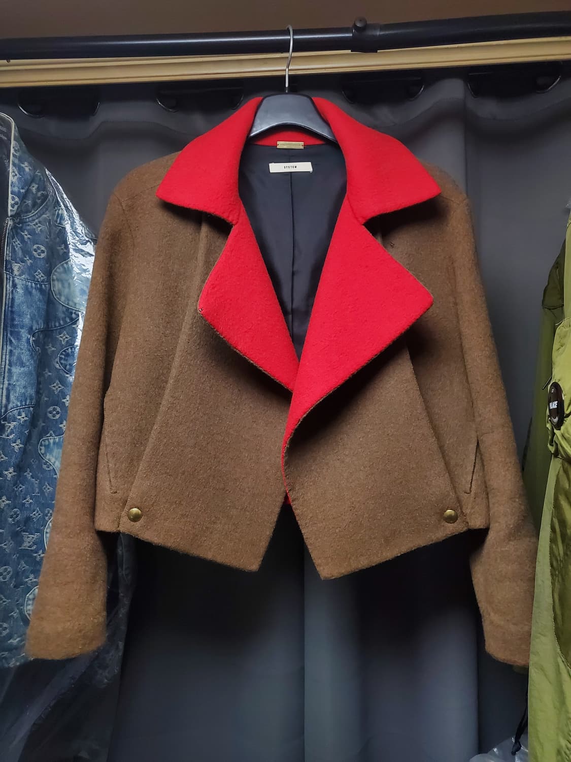 시스템 앙고라 자켓  상품이미지1