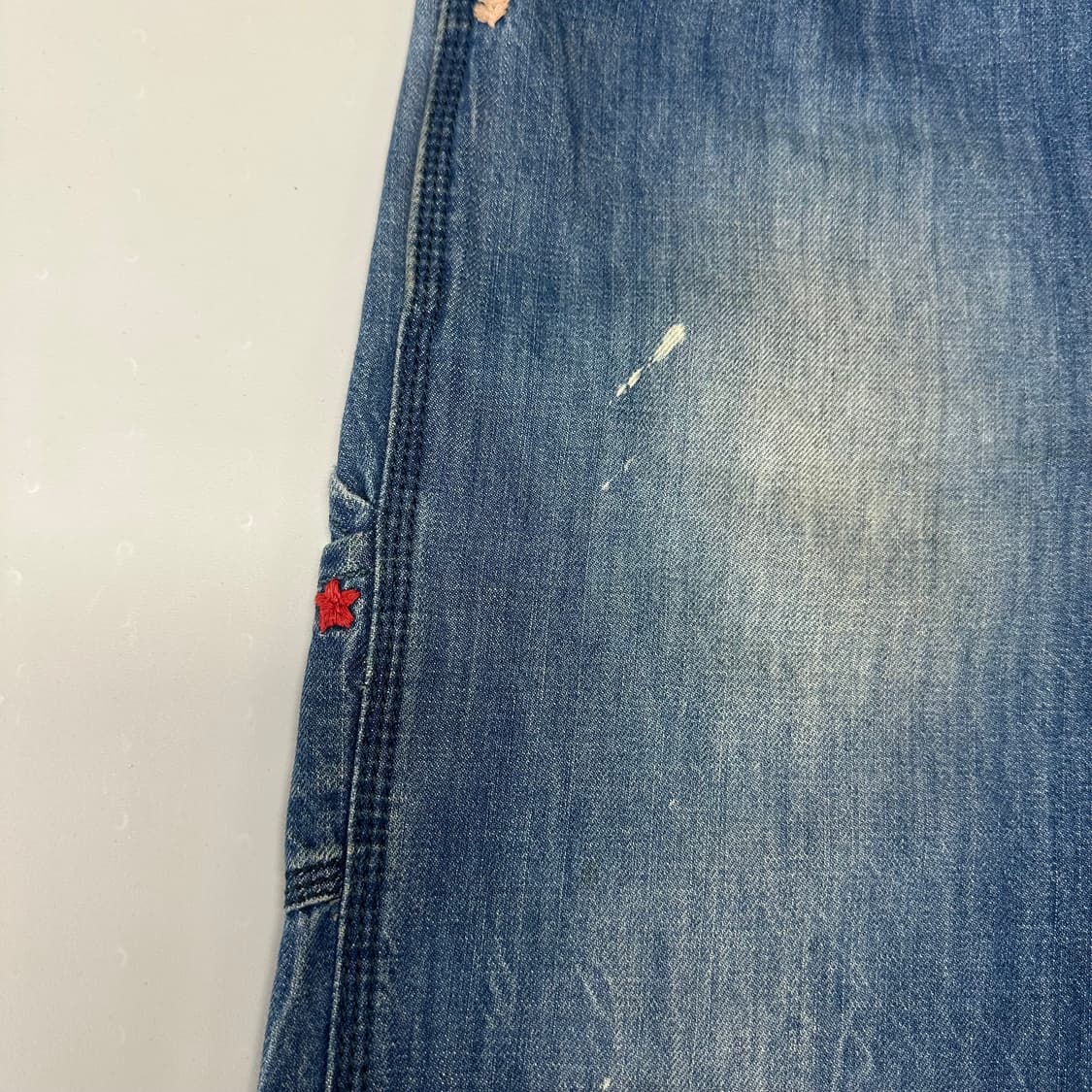 디젤 자수 워싱 디테일 데님팬츠 청바지 상품이미지4