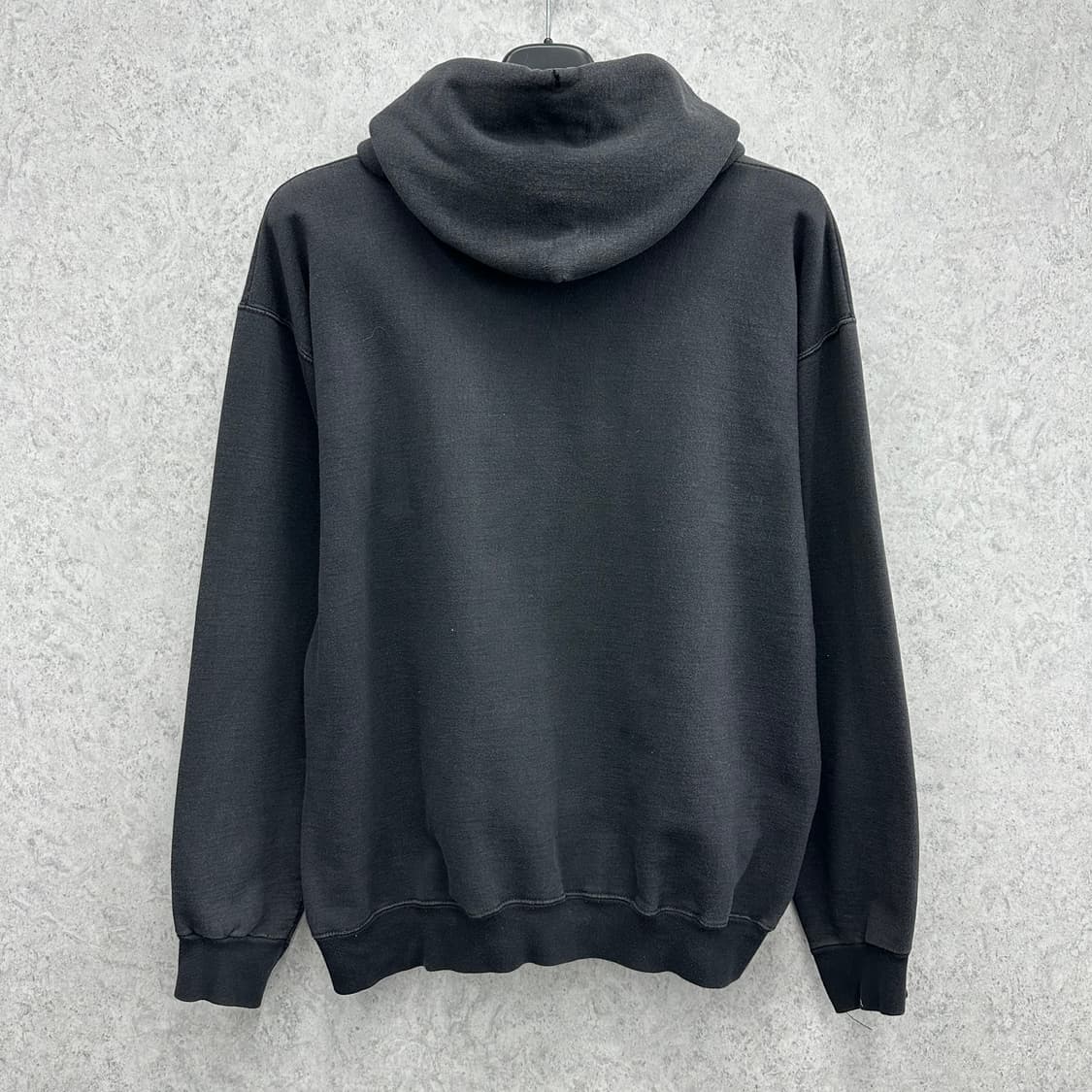 100 트레셔 워싱 피그먼트 남자 루즈핏 후드티 상품이미지2