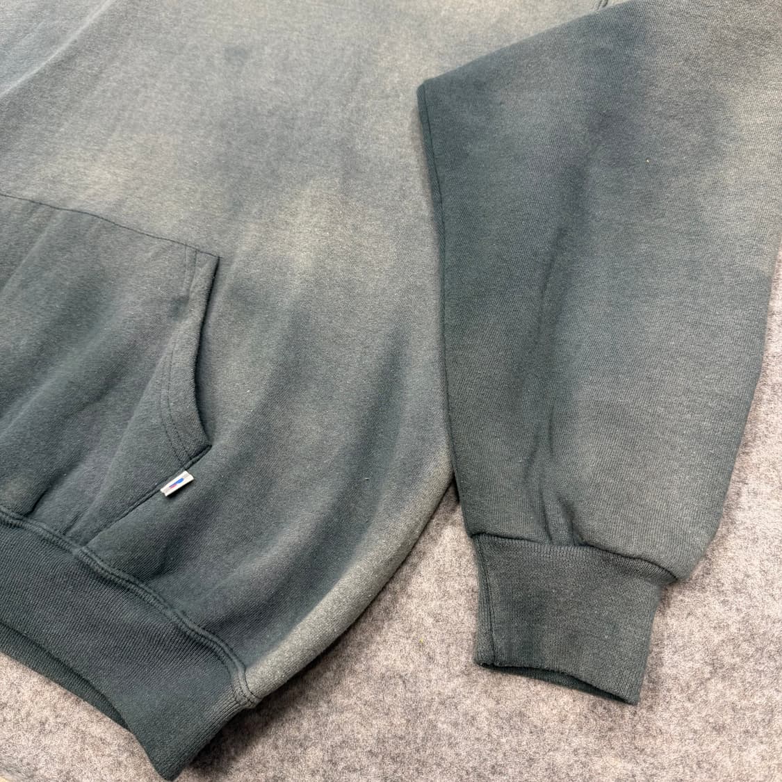 90s Vintage Russell Sun Faded Hoodie 상품이미지4