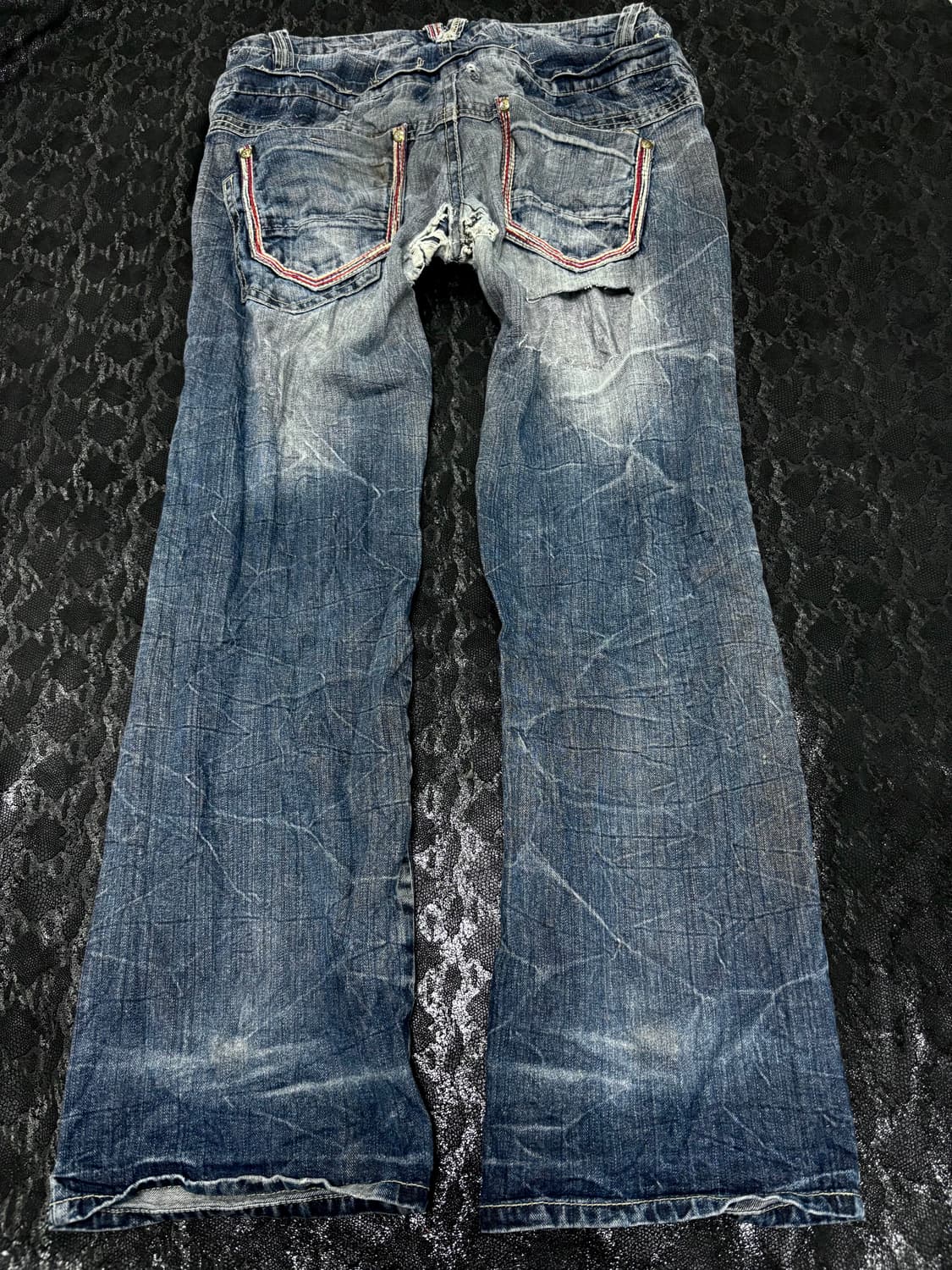 “SORRIDERE” Y2K Grunge Mood Wide Fit Pan 상품이미지10