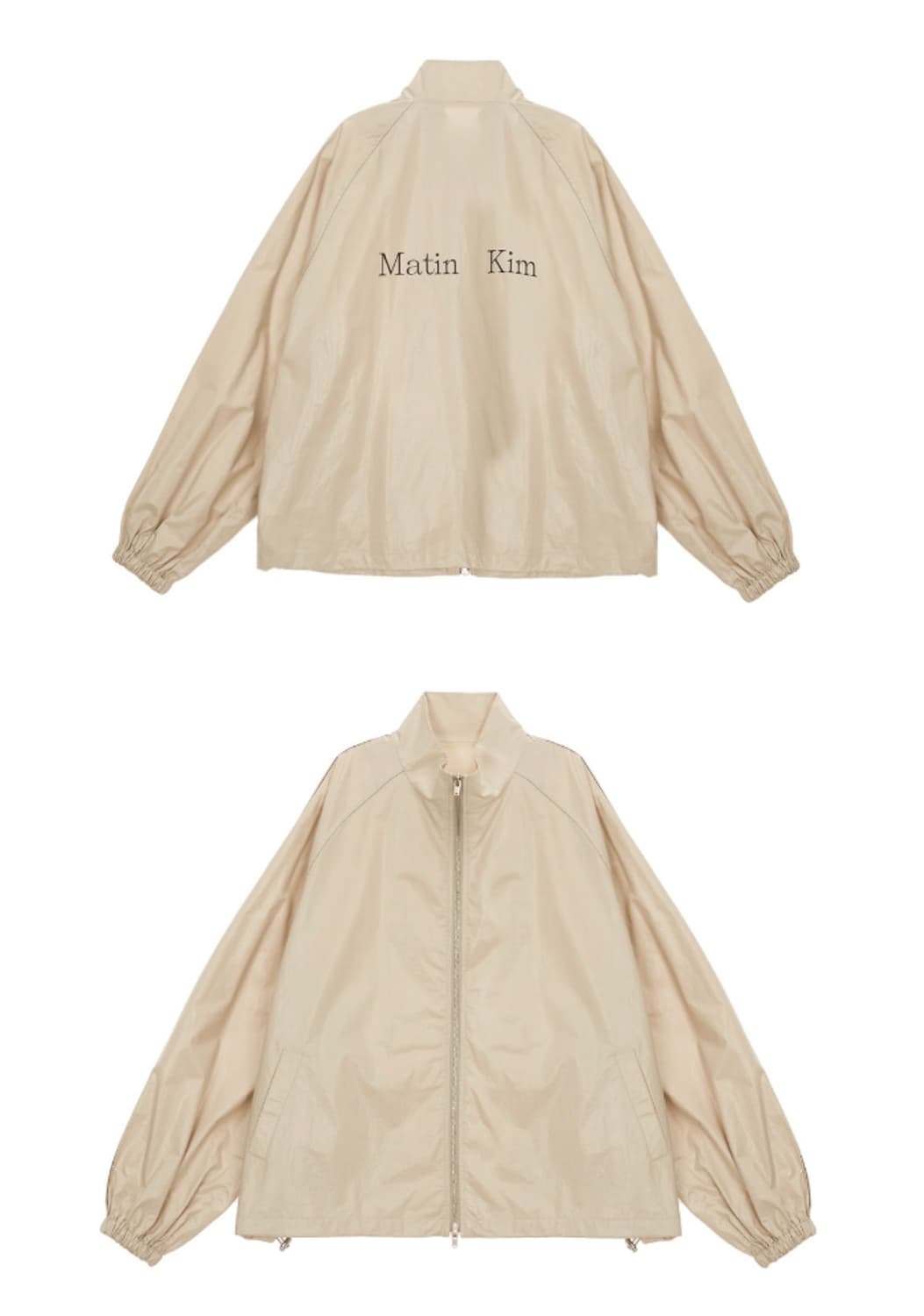 마뗑킴 베이지색 바람막이 상품이미지2