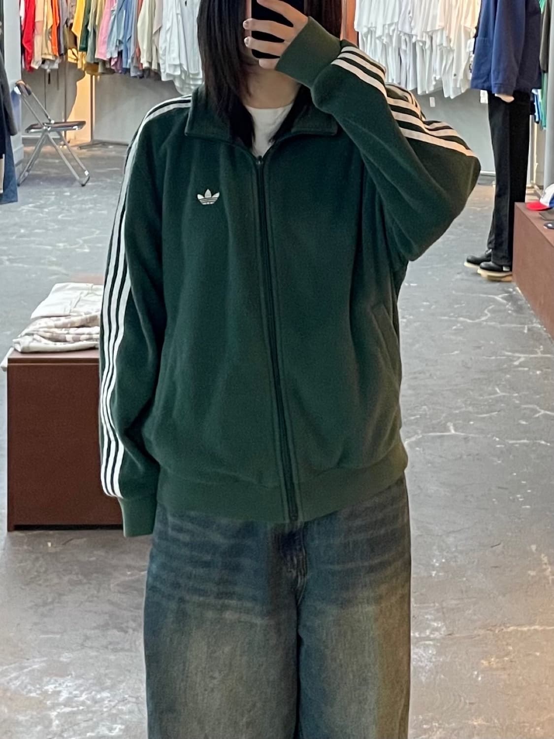 아디다스 오리지널 부클 자켓 그린 H1410 상품이미지1