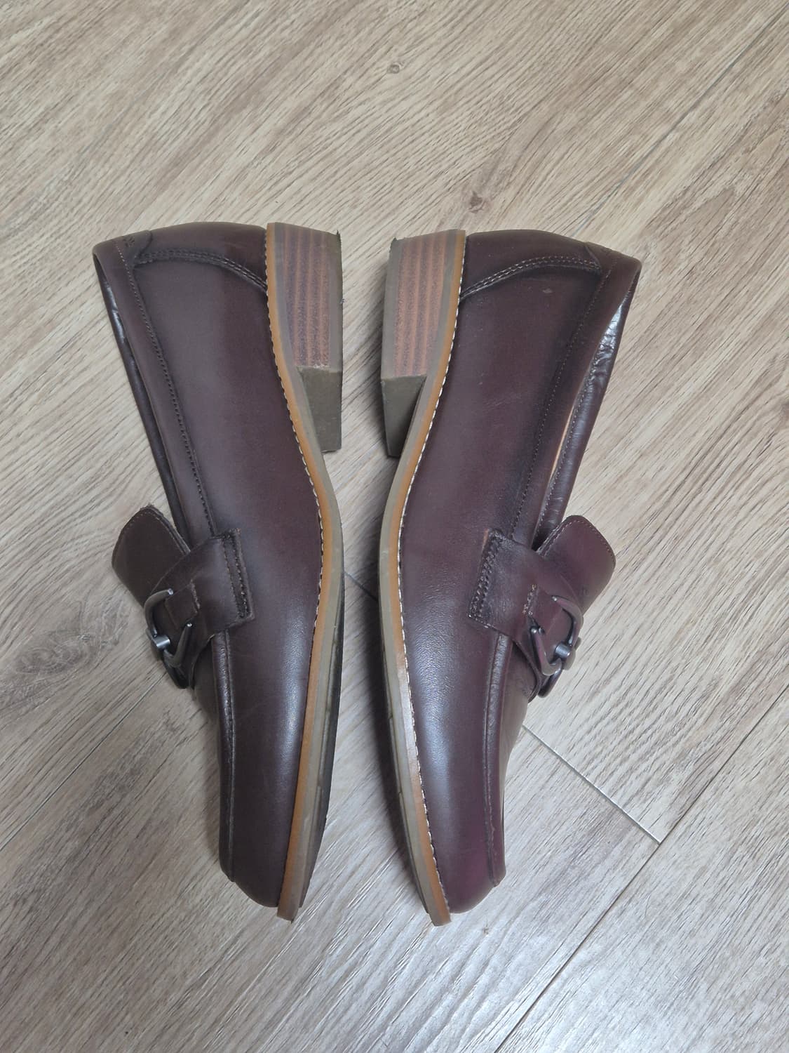 락포트 에노라 페니 소가죽 로퍼 단화 브라운 240 상품이미지5