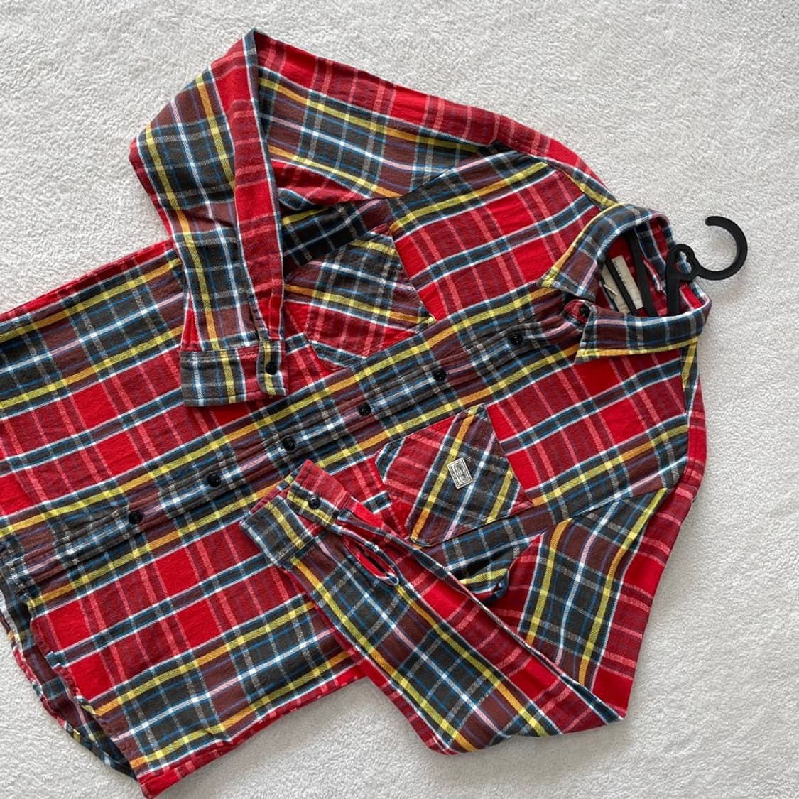 M 폴로 데님앤서플라이 플란넬 체크 셔츠 상품이미지3