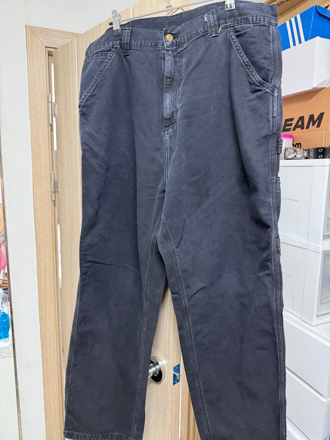 칼하트윕 og 싱글니 흑청 L 상품이미지3