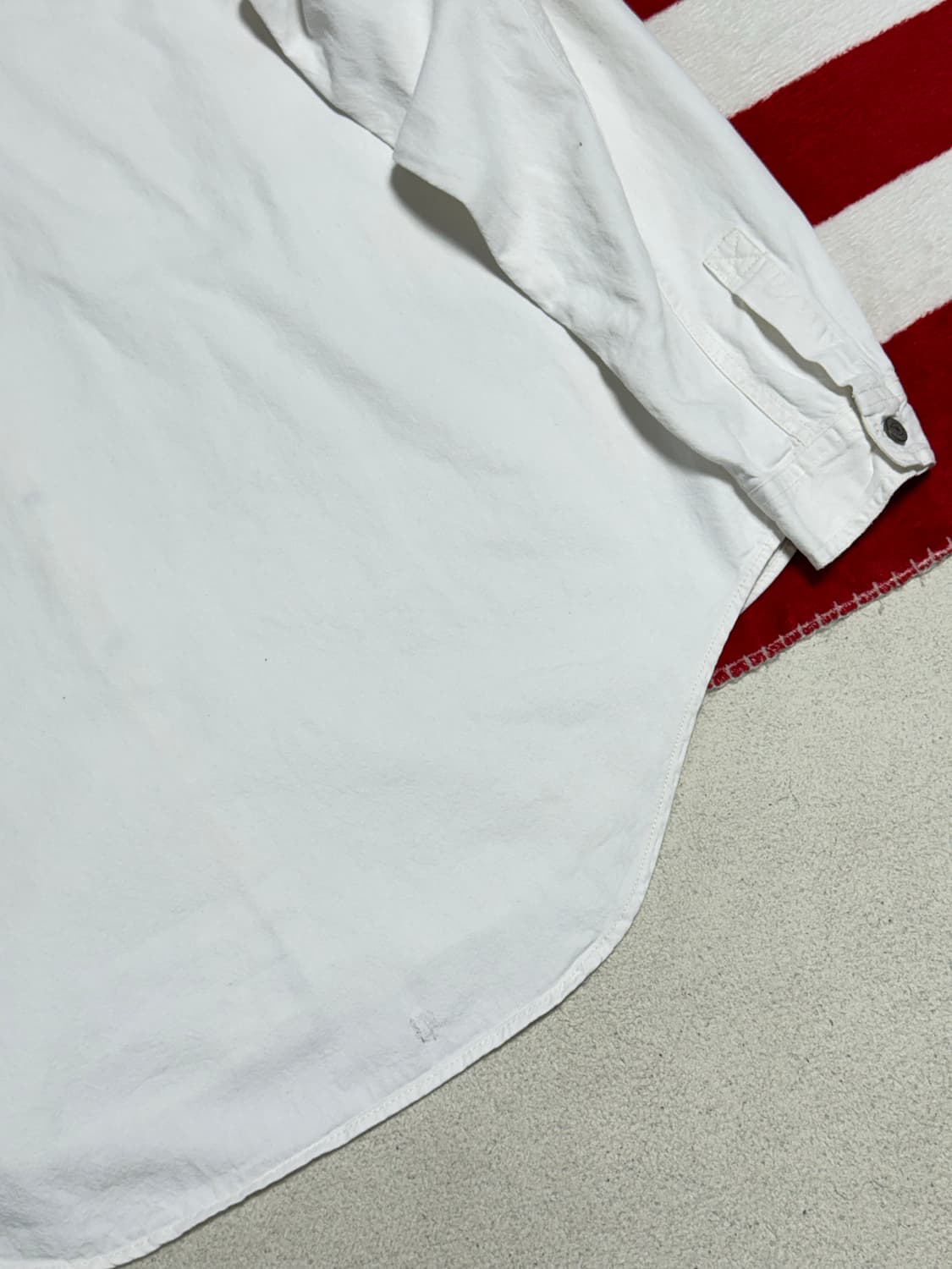 리바이스 아이보리 데님 워크셔츠 Levi’s Work Shirt [XL] 상품이미지9