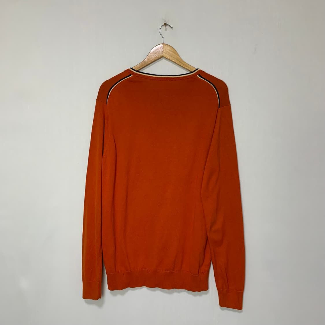 라코스테 오렌지 니트 빈티지 5사이즈 남성 니트  상품이미지5