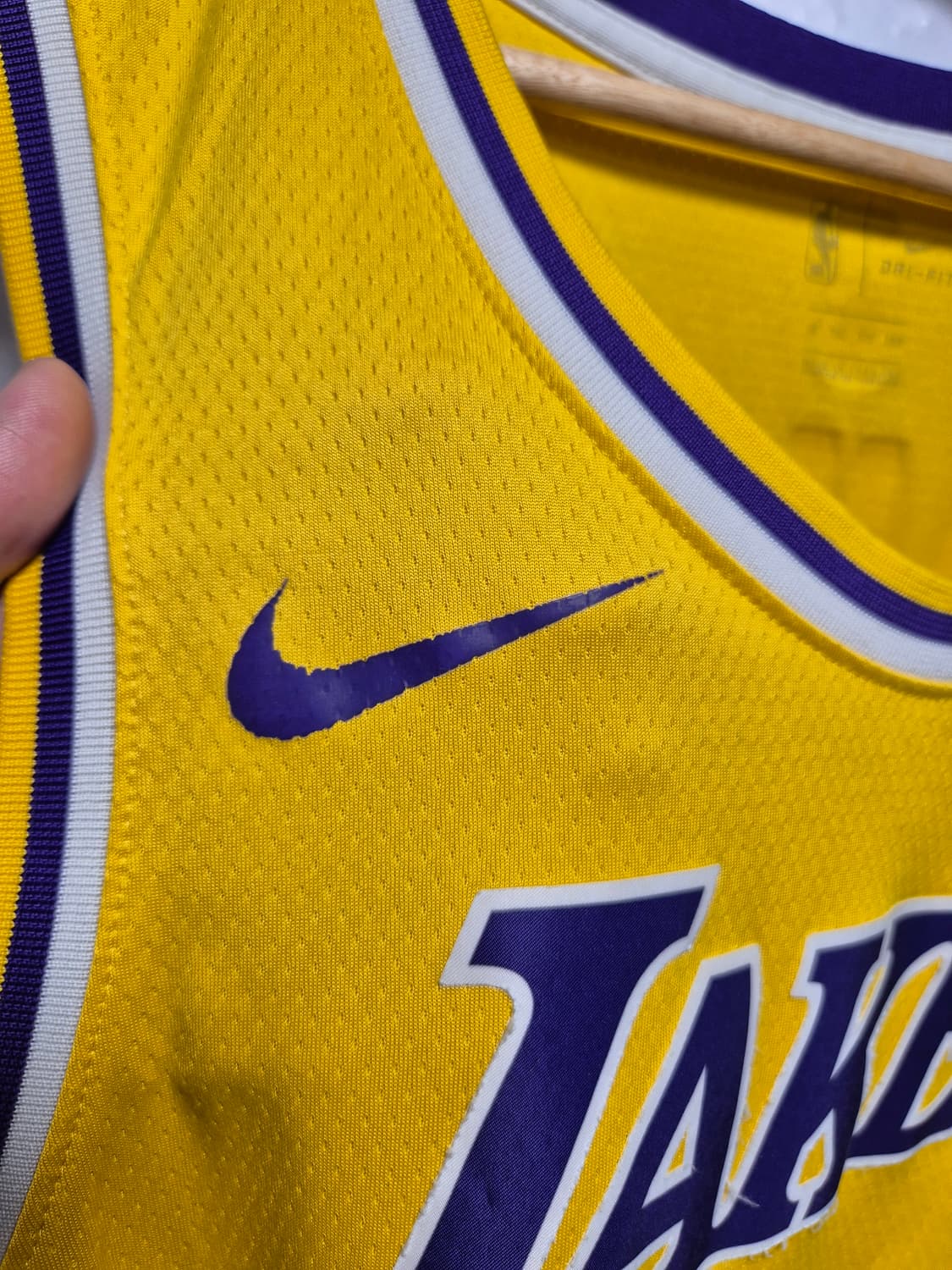 *무료배송*나이키 LA레이커스 23번 르브론 제임스 XXL사이즈 농구져지 상품이미지3