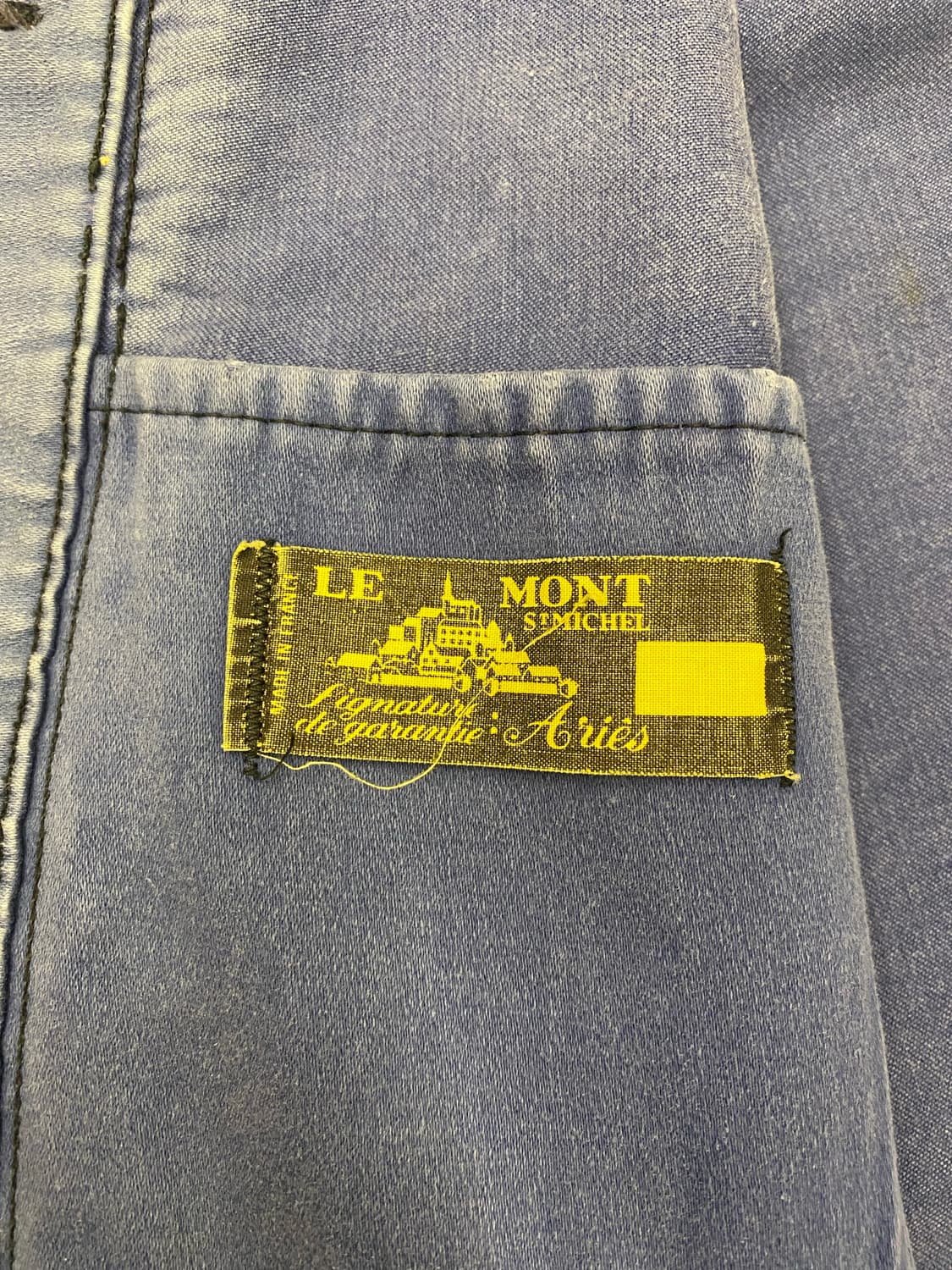 50년대 르몽생미셸 빈티지 프렌치 자켓 french work jacket 상품이미지7