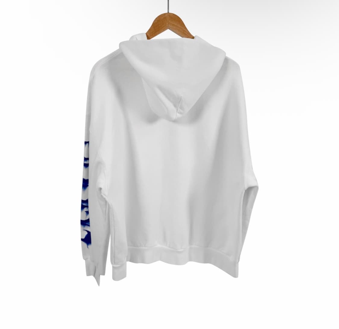 [L] 발렌시아가 남성 26ss 웻 브러시 아이콘 후드 집업 자켓 화이트 상품이미지2