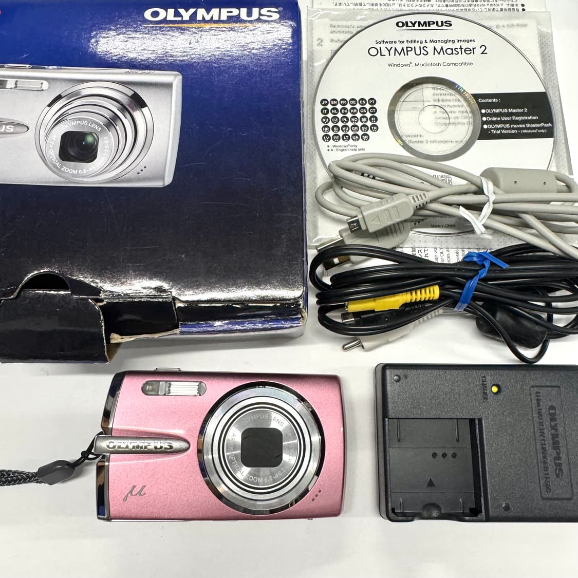 풀세트,작례있음💖올림푸스 뮤 1020 실버 Olympus 빈티지 디카 상품이미지5