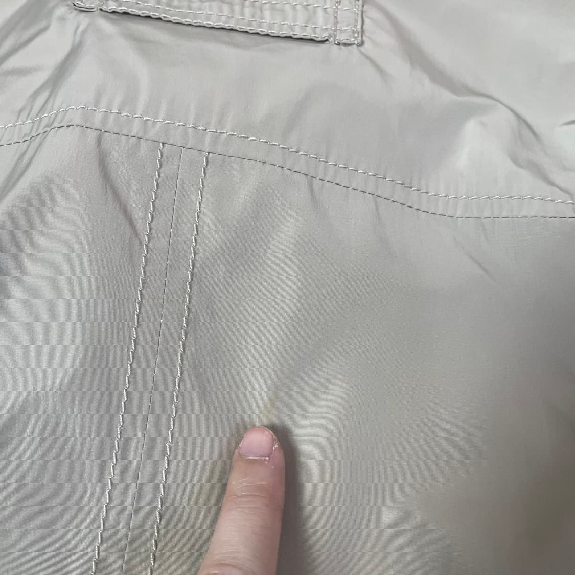 SO.BASIC 아이보리 사파리 자켓 L 상품이미지7