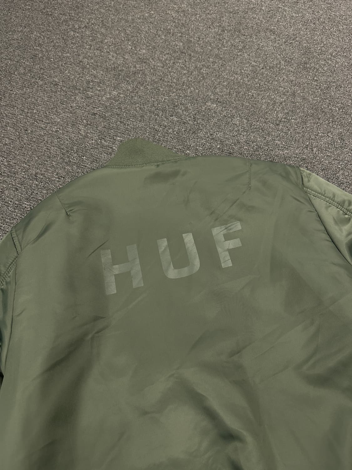 S) HUF 리버시블 봄버자켓 항공자켓  상품이미지10