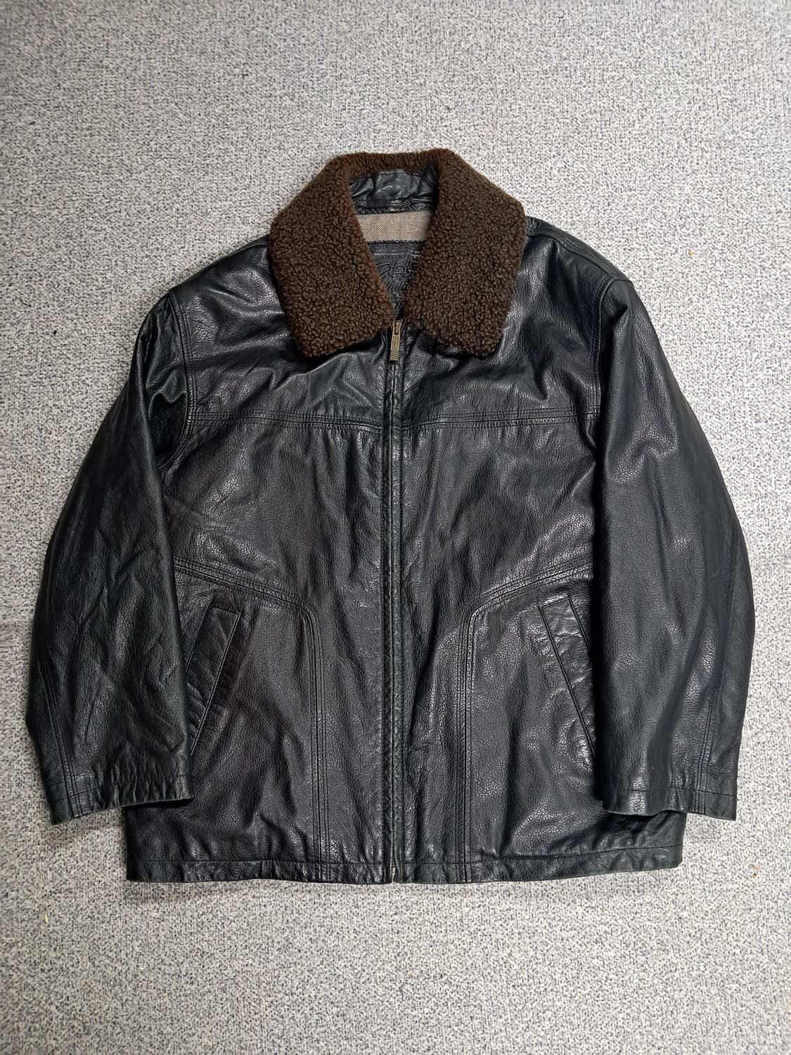 빈티지가죽 자켓 상품이미지1