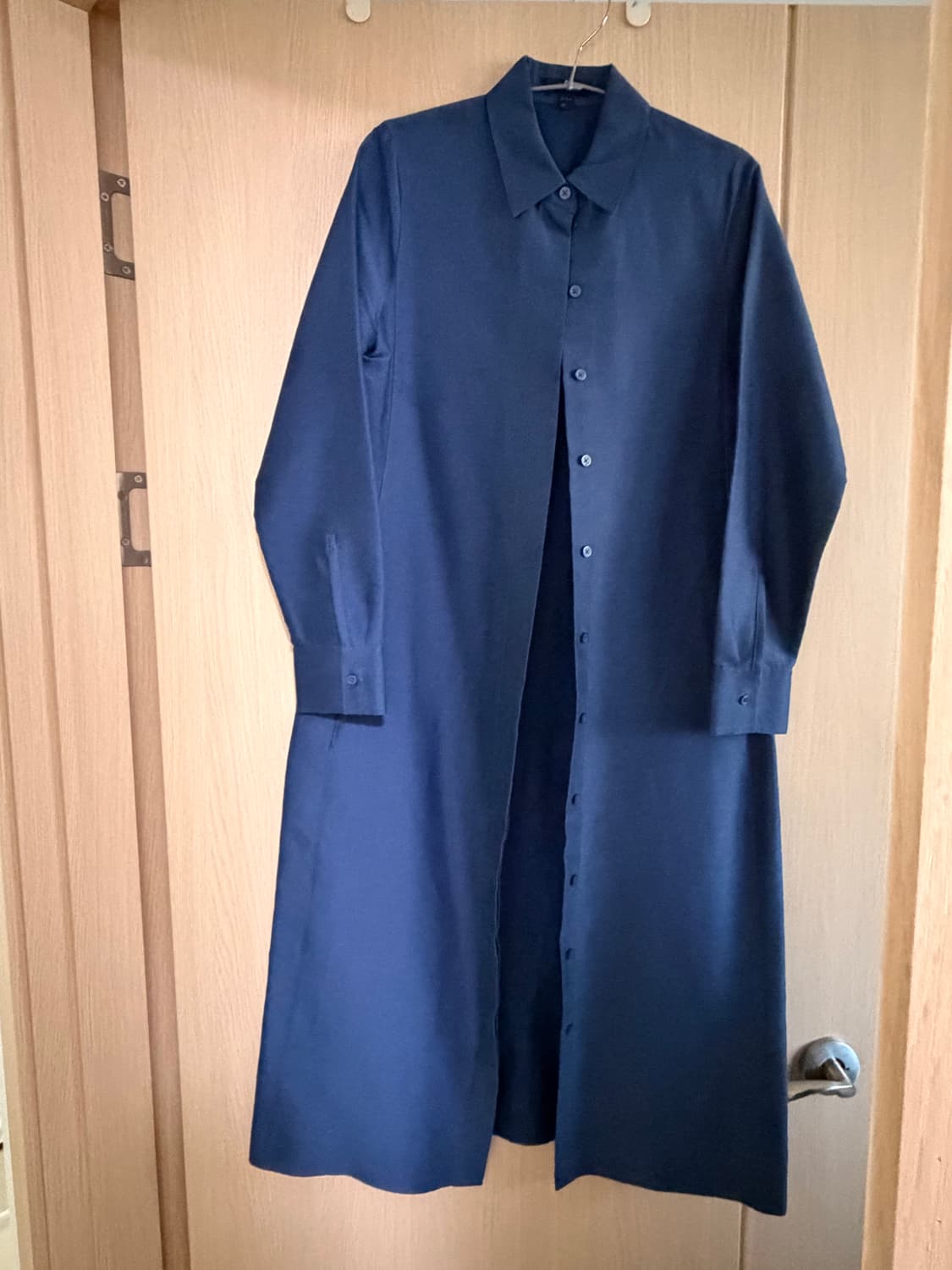 COS 네이비 셔츠 원피스 상품이미지1