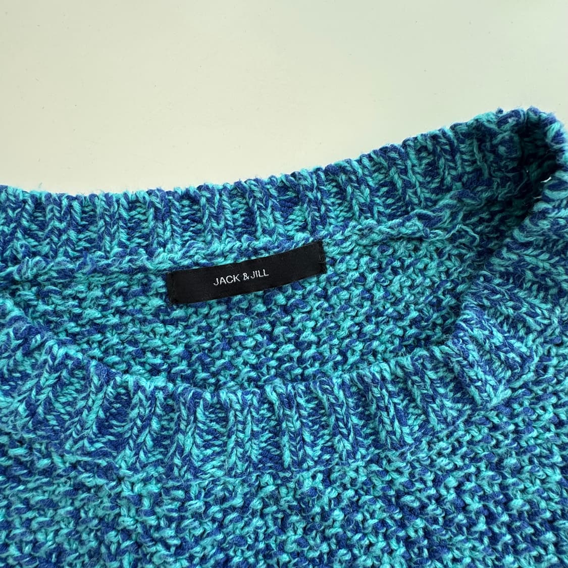 잭앤질 블루믹스 긴팔 니트 프리 상품이미지3