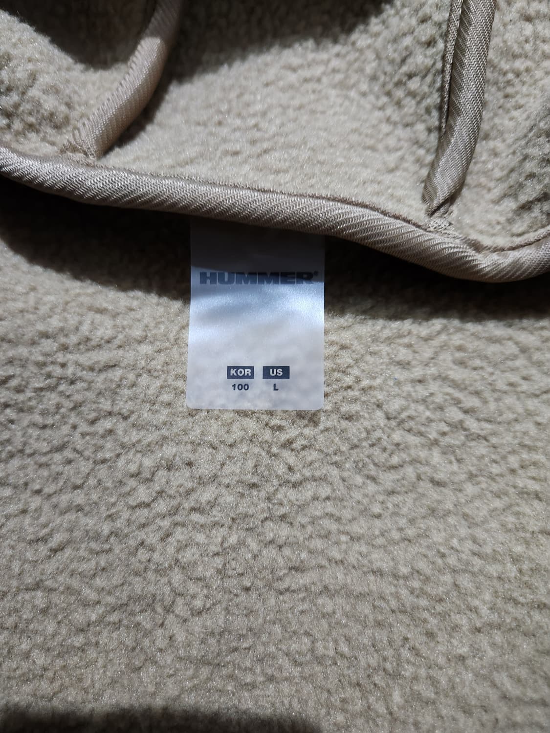 HUMMER 후리스 집업L 상품이미지3