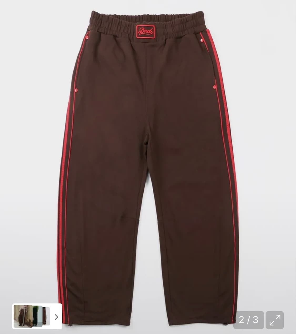 배드블러드 빌리 2 Way 커브드 조거 상품이미지1