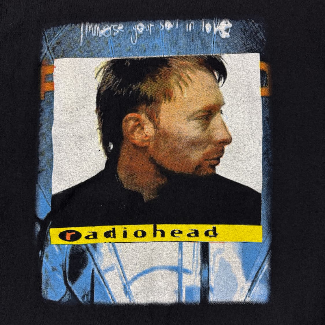 빈티지 2003 Radiohead 라디오헤드 투어 티셔츠 상품이미지3