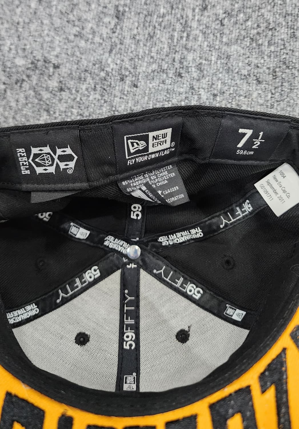 뉴에라 레벨8 스모킹 스컬 59FIFTY 스냅백 7 1/2 상품이미지10