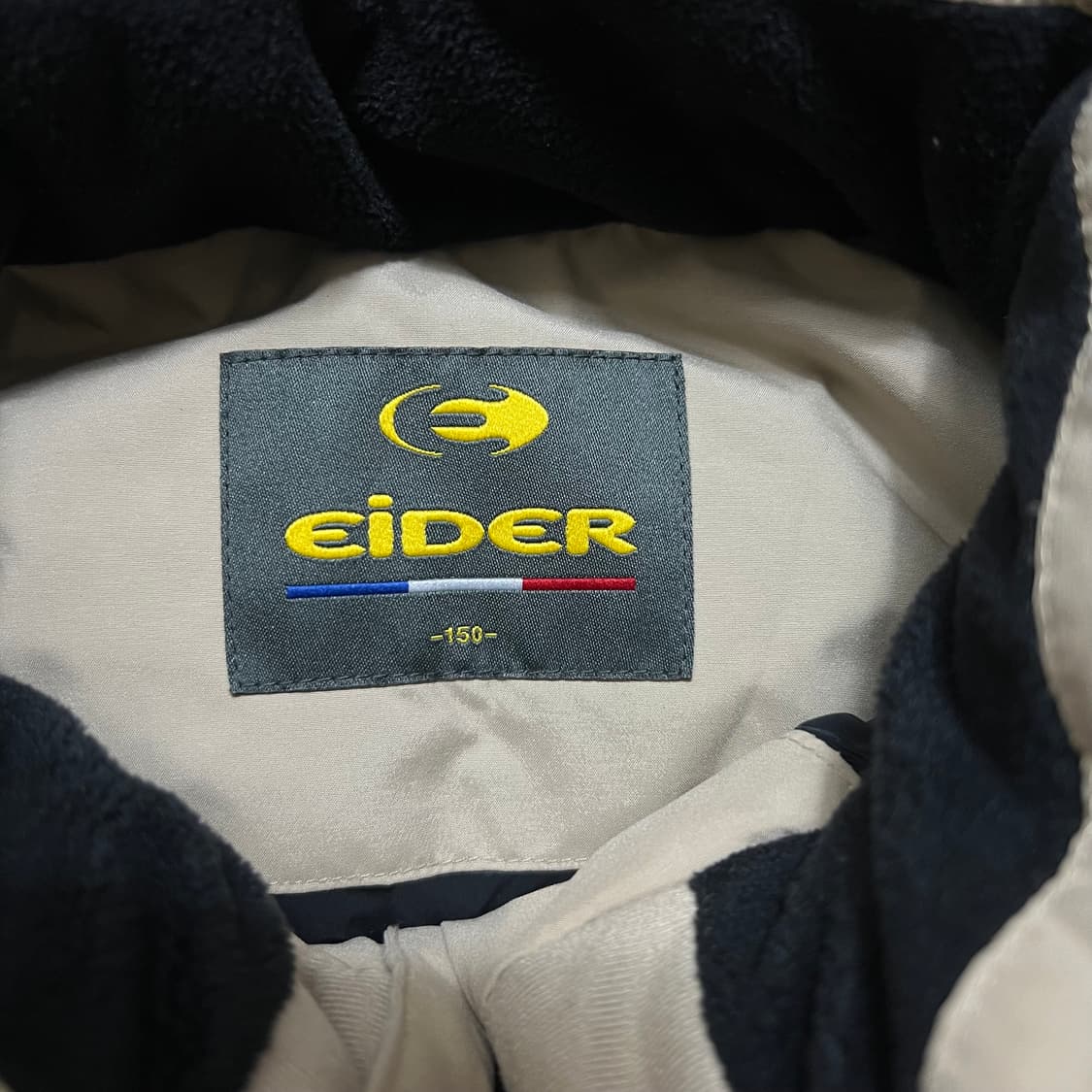 아이더 키즈 덕다운 700 후드 롱패딩 점퍼 [베이지] 150 상품이미지6