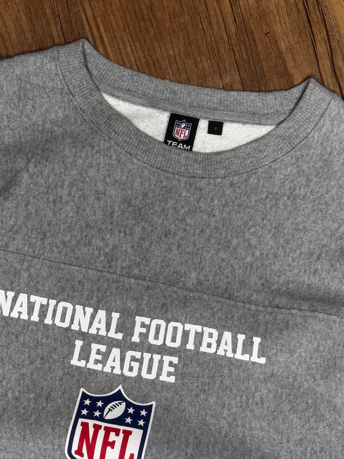 [S] NFL GU 베이스볼 프린팅 그레이 스웻셔츠 상품이미지4