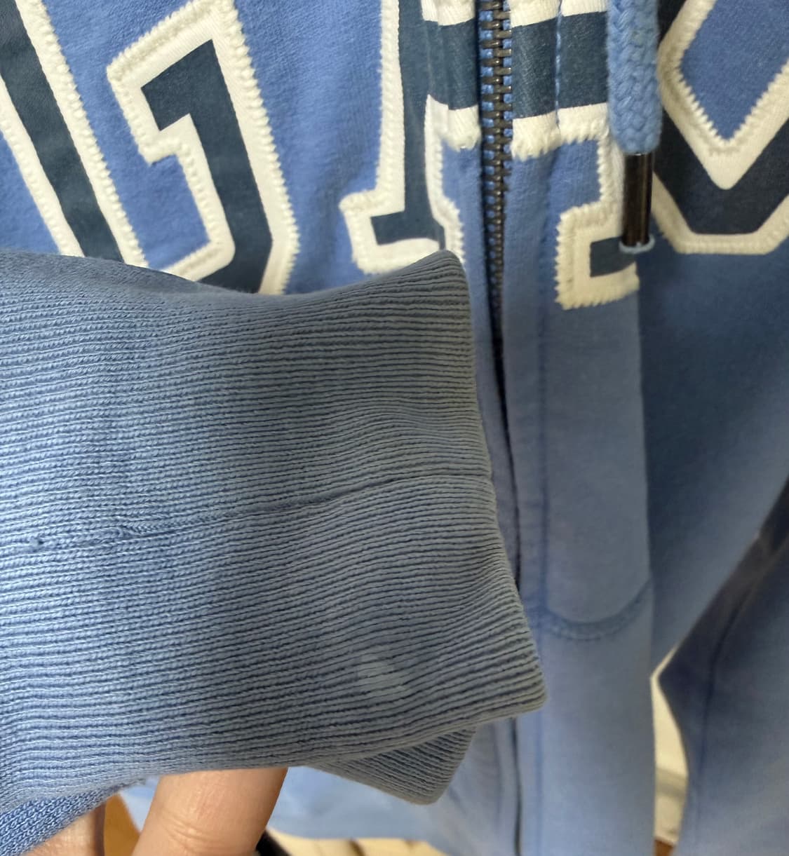 갭 후드집업 블루 스카이블루 상품이미지2