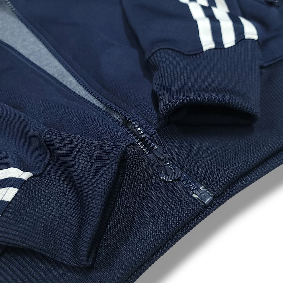 [L] 아디다스 네이비&화이트라인 파이어버드 플락 트랙탑 후드 집업 상품이미지6